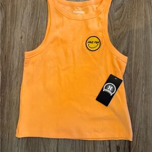 Hurley Orange Tank Top